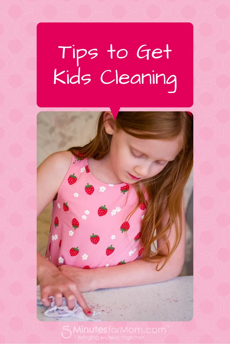 Tips to Get Kids Cleaning