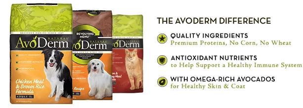 avoderm dog food