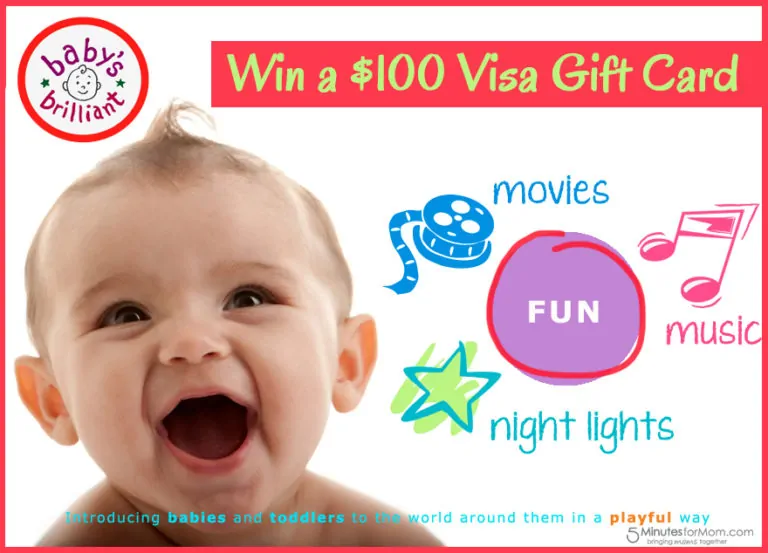 Baby’s Brilliant App & $100 Visa Gift Card #Giveaway