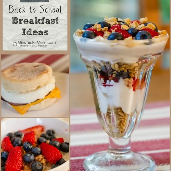 Back to School Breakfast Ideas