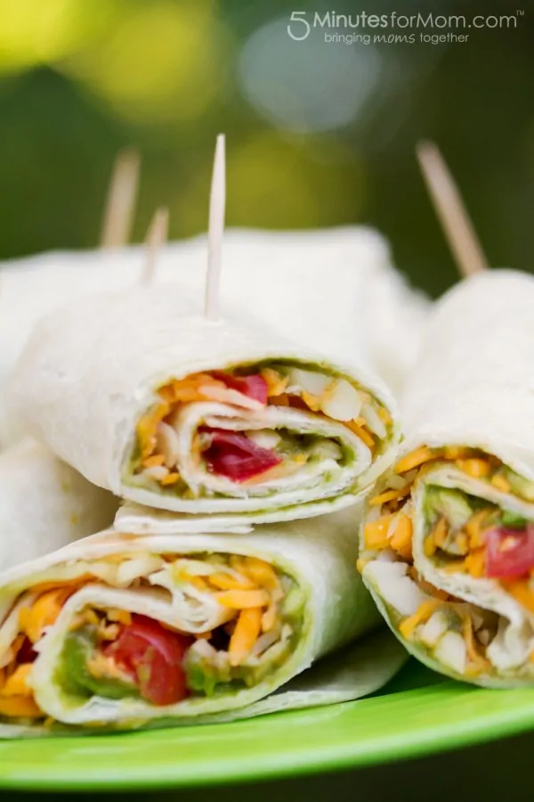 picnic food - wraps for kids