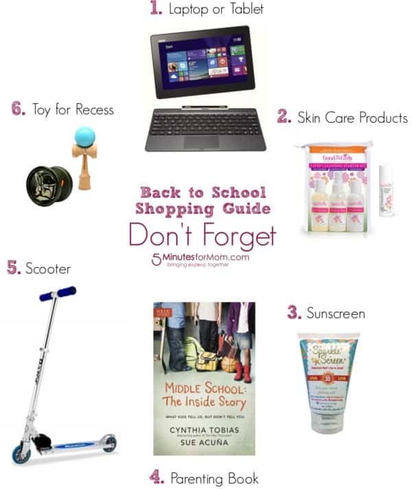 Back To School Shopping Guide School Supplies