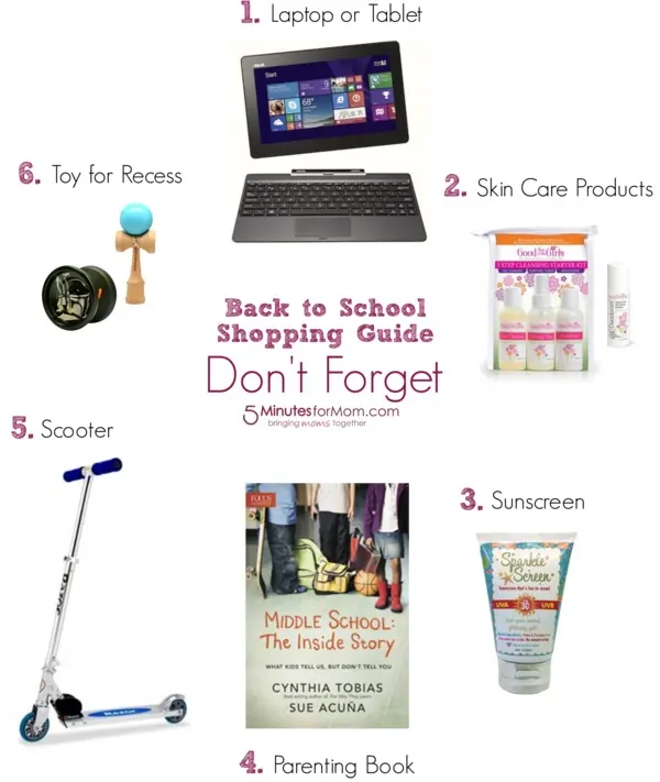 Back To School Shopping Guide School Supplies