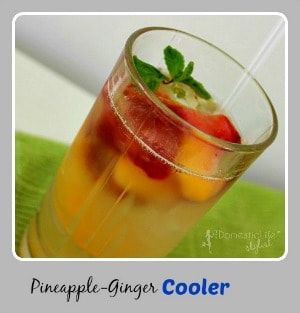 Pineapple ginger drink -cover photo300x313