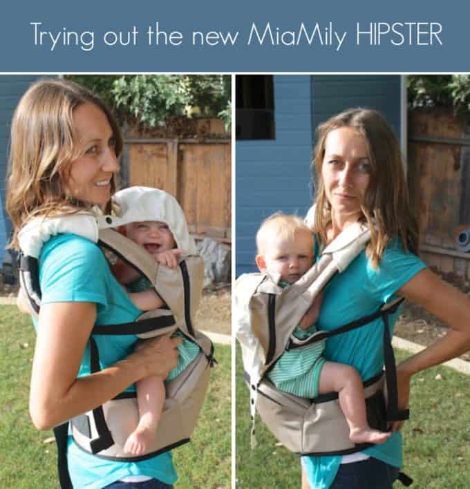 HIPSTER Baby Carrier by MiaMily Giveaway 5 Minutes for Mom