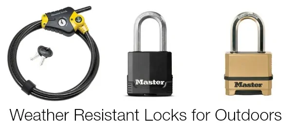 Weather Resistant Locks