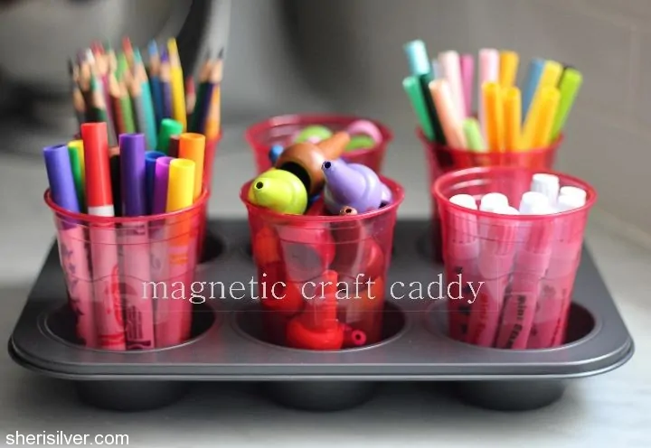 magnetic craft caddy - sheri silver