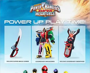 Power Rangers Super Megaforce Toys