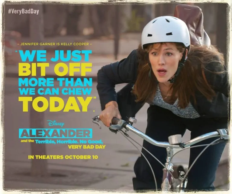Disney’s New Movie “Alexander and the Terrible, Horrible, No Good, Very Bad Day”