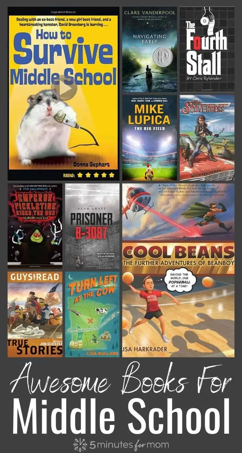 Awesome Books for Middle School Kids