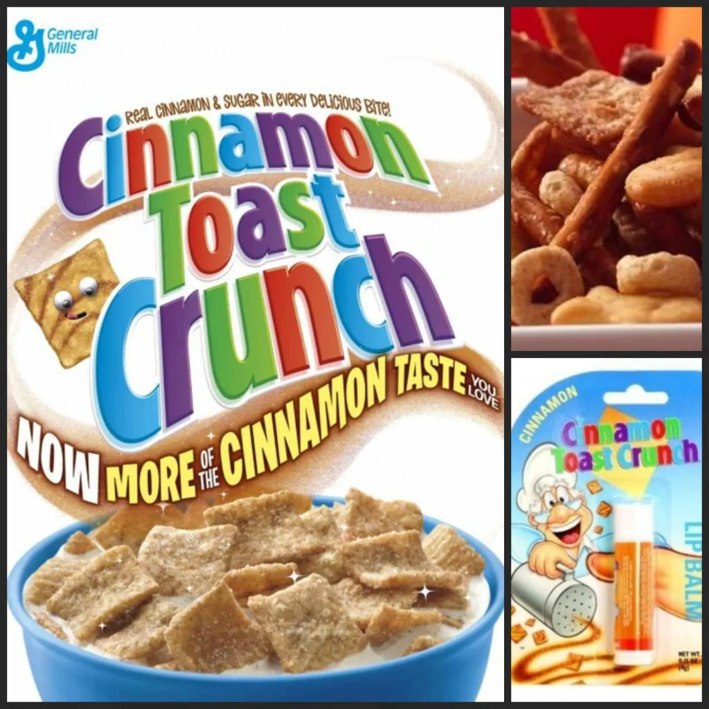 Cinnamon Toast Crunch Collage