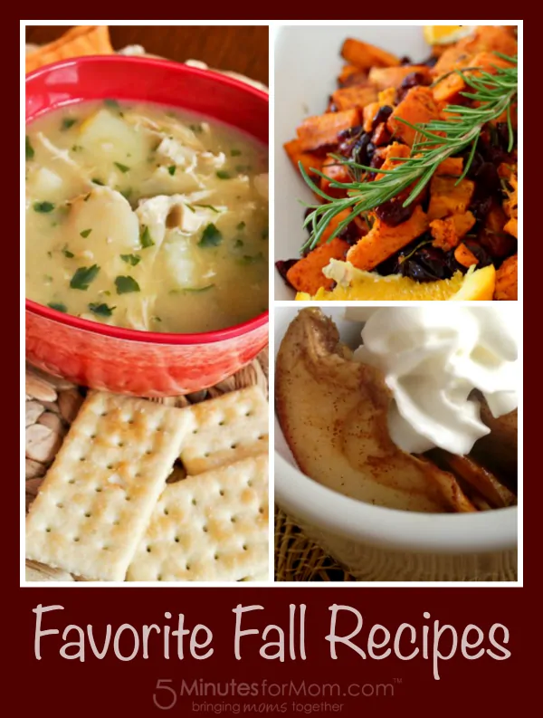 Favorite Fall Recipes