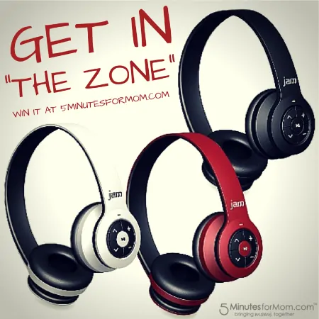 Get In “The Zone” with Jam Transit Headphones #Giveaway