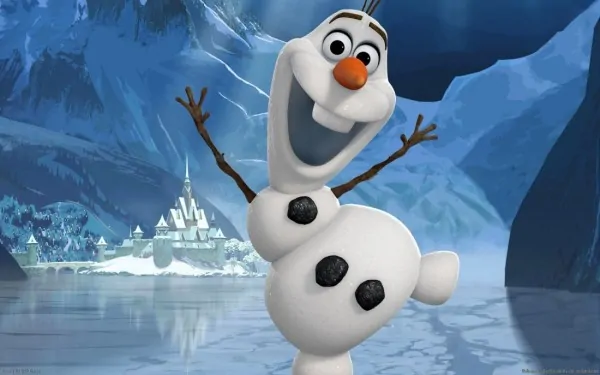 Olaf the Snowman from FROZEN Likes Warm Hugs