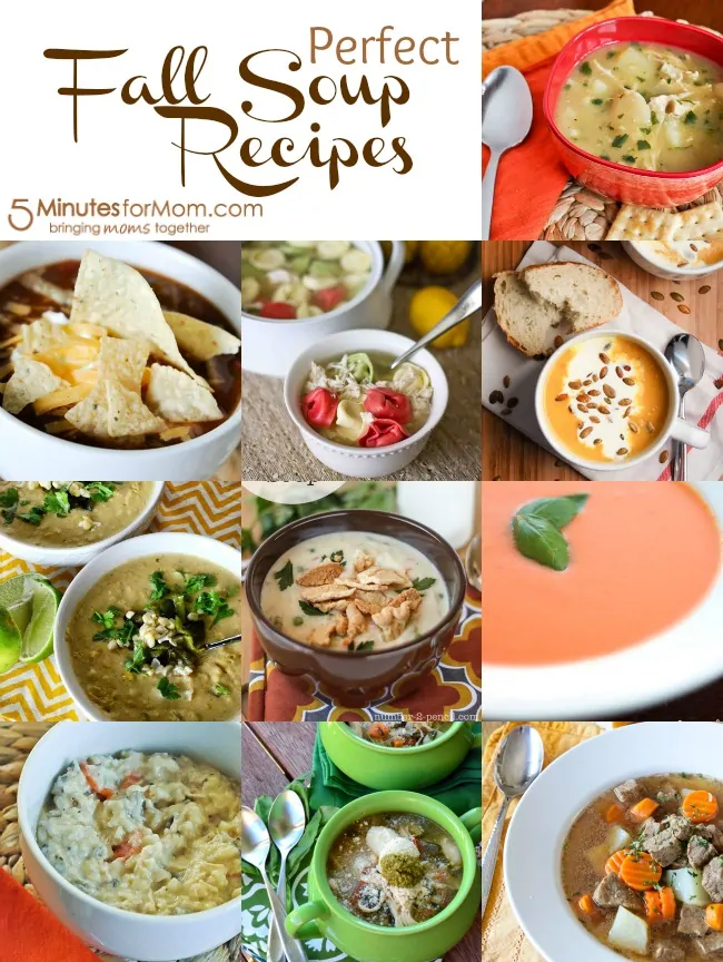 Perfect Fall Soup Recipes