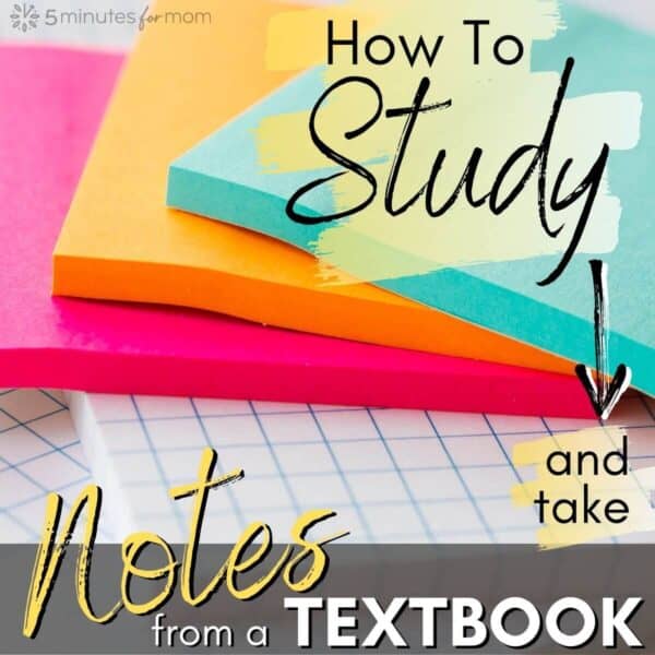 How to Study and Take Notes from a Textbook