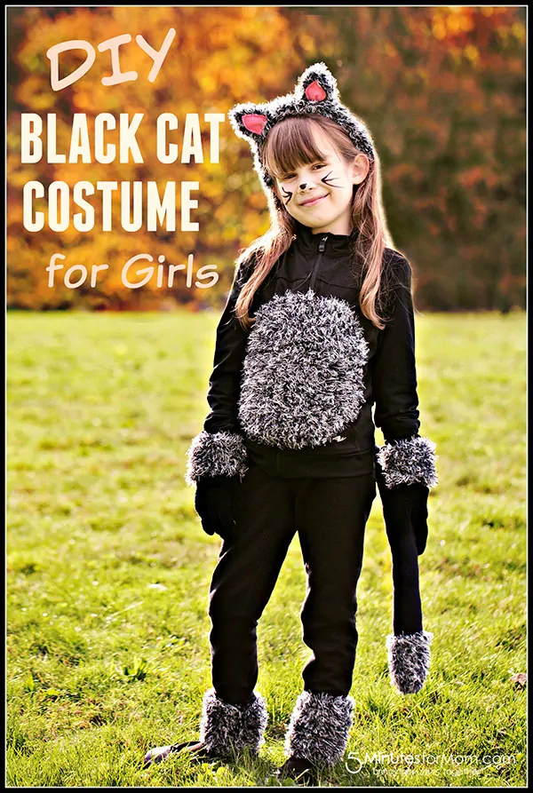 Girls cat on sale costume