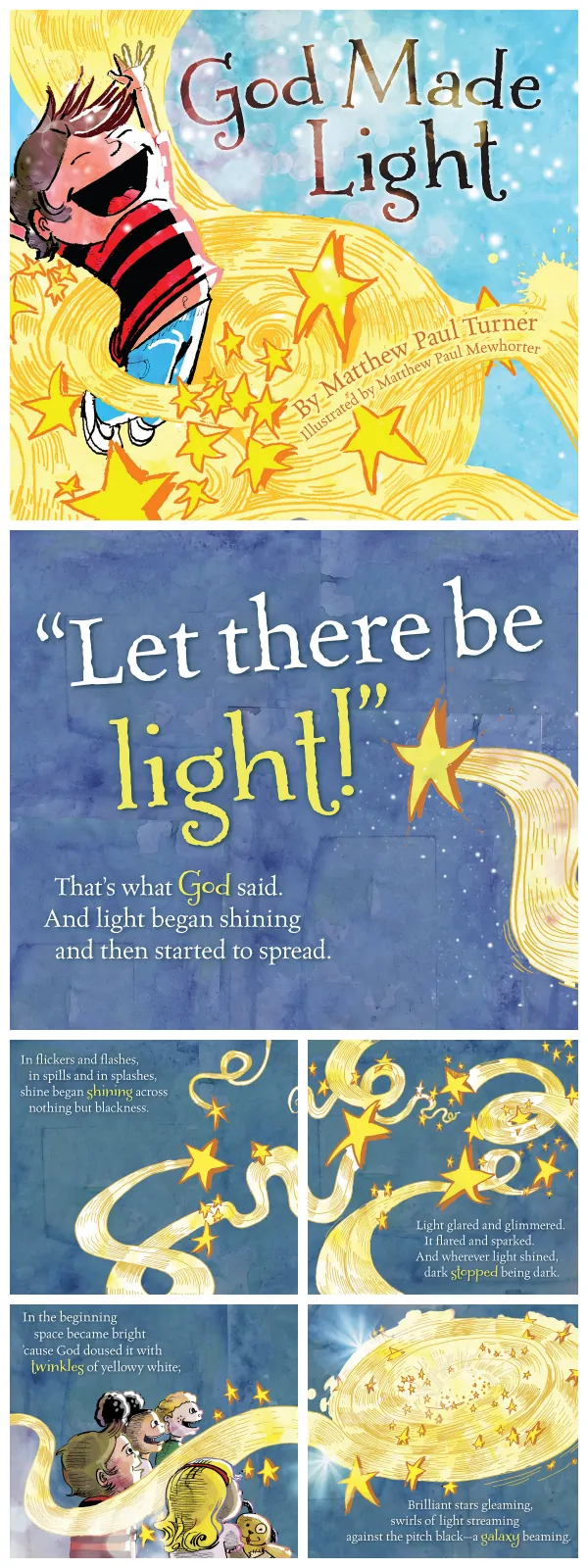 God Made Light Sample Pages