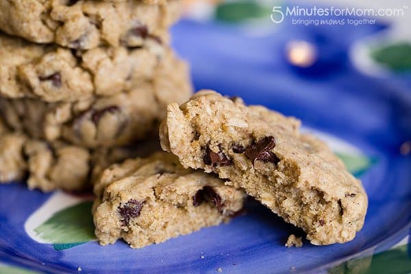 Gluten Free Oatmeal Chocolate Chip Cookies