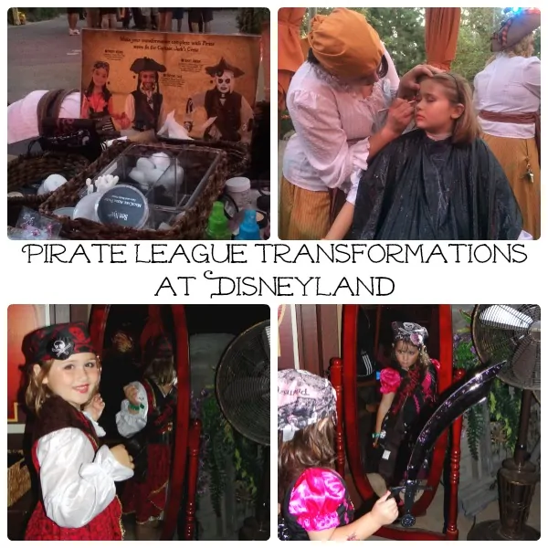 Pirate League Transformations at Disneyland 2014