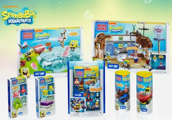 Mega bloks spongebob deals