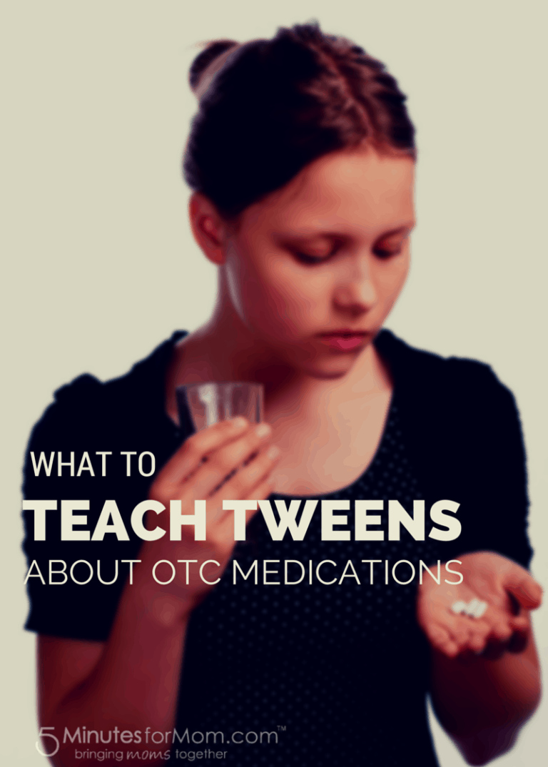 What to Teach Your Tweens about OTC (Over-the-Counter) Medications