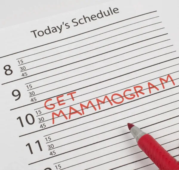 mammogram reminder