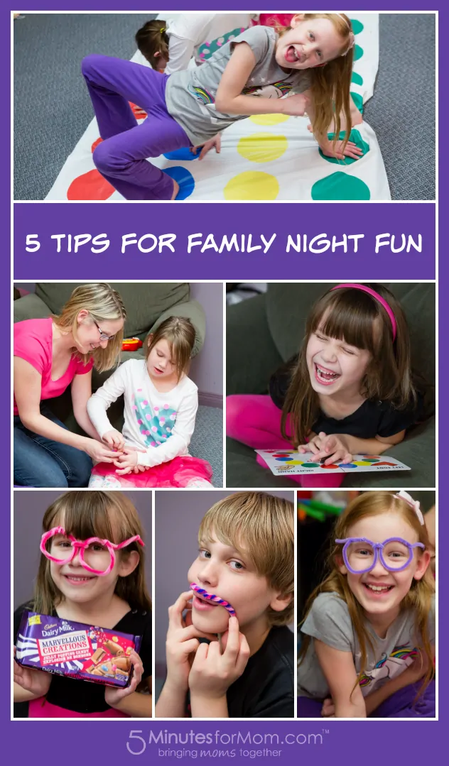 5 Tips for Family Night Fun