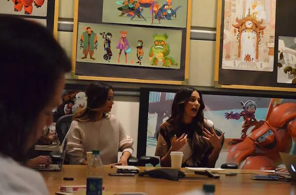 Big Hero 6 Interview with Jamie Chung and Genesis Rodriguez