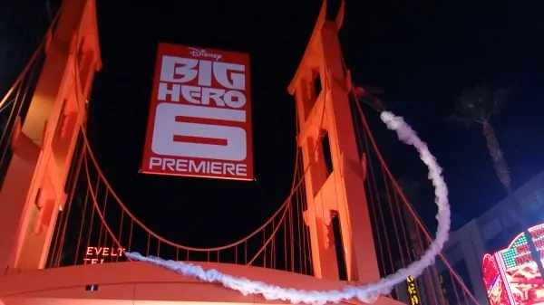 Big Hero 6 Premiere  - Bridge at Night