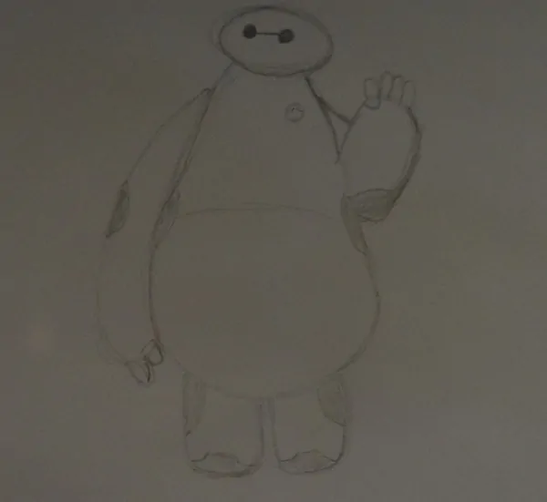 Dawn Cullo Draws Baymax