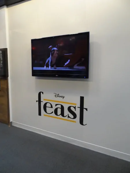 Feast Promo at Roy E. Disney Animation Building