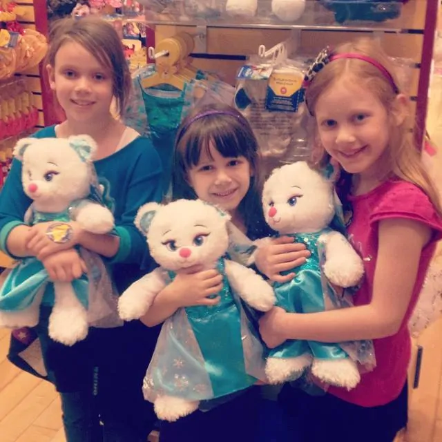 Girls at Build a Bear