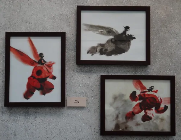 Hiro and Baymax Concept Art