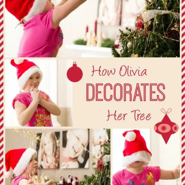 Wordless Wednesday — How to Hang Tinsel on a Christmas Tree