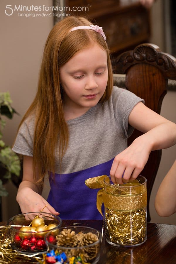 Christmas craft for kids centerpiece