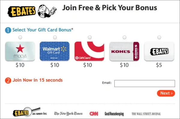 ebates bonus gift card