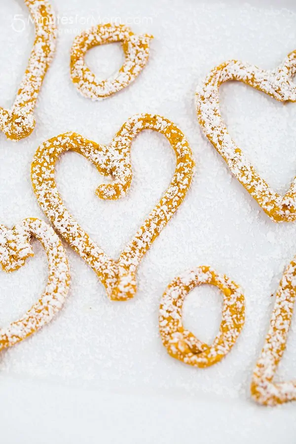 Pumpkin Pancake Hearts