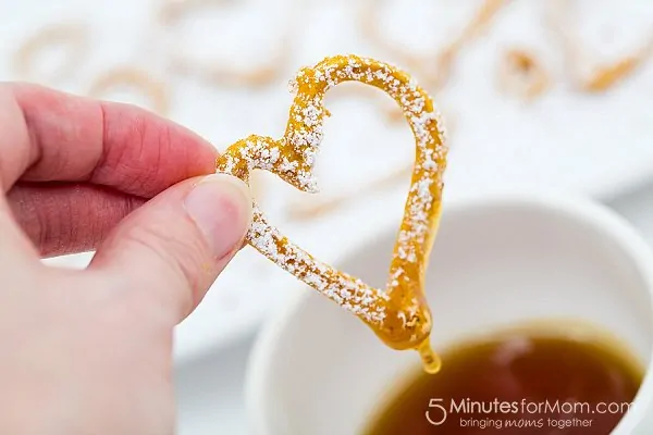 Pumpkin Pancake Hearts