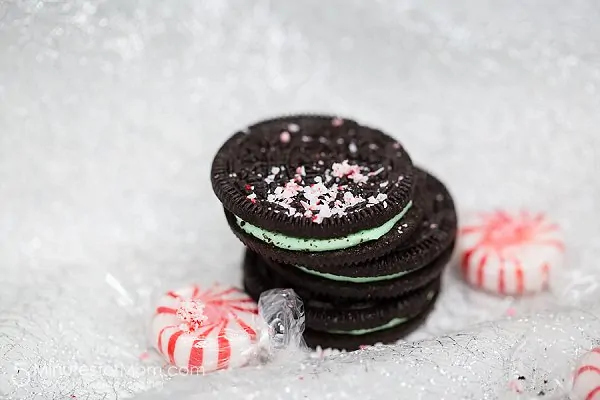 Peppermint Cookies and Cream Milkshake