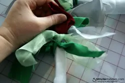 Holiday Ruffle Wreath Tutorial / by Busy Mom's Helper for 5MinutesforMom.com #craft #holidays