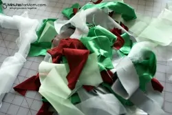 Holiday Ruffle Wreath Tutorial / by Busy Mom's Helper for 5MinutesforMom.com #craft #holidays