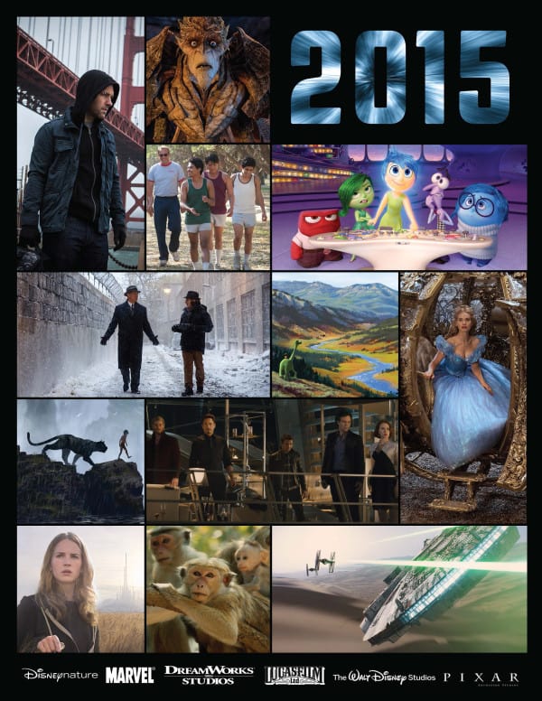 2015 Walt Disney Pictures Upcoming Releases