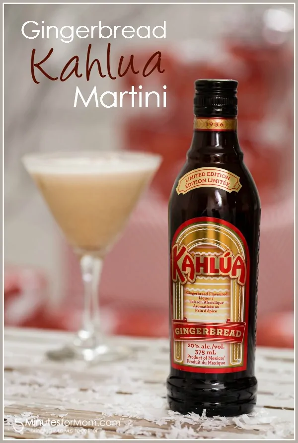 Gingerbread Kahlua Martini