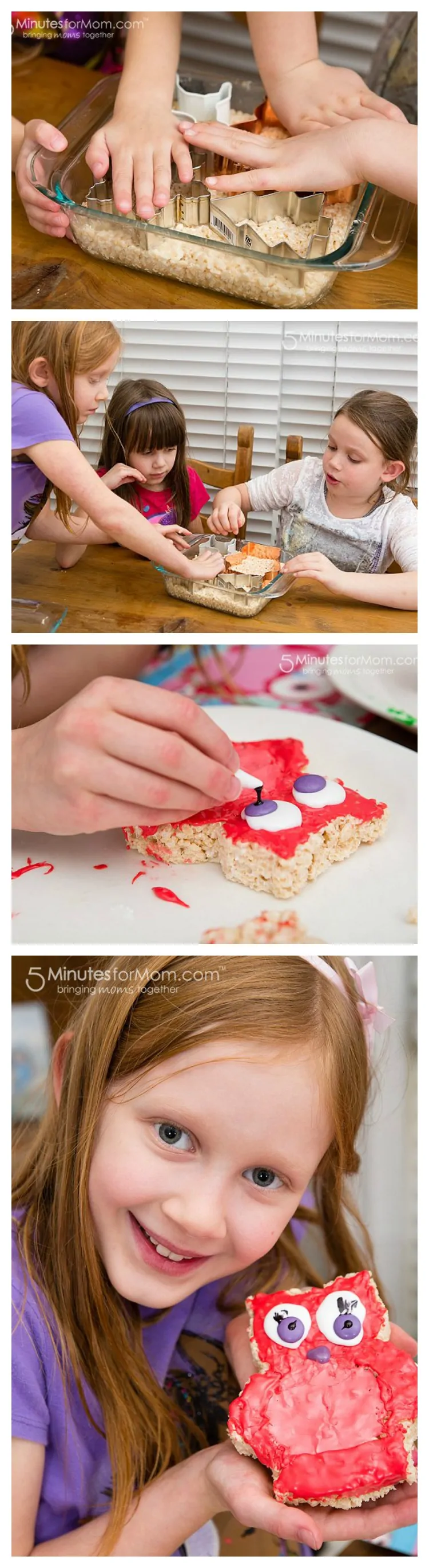 Make Rice Krispies Cookie Cutter Treats