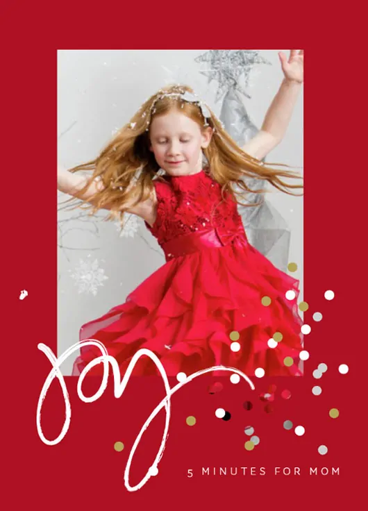 Minted Holiday Card