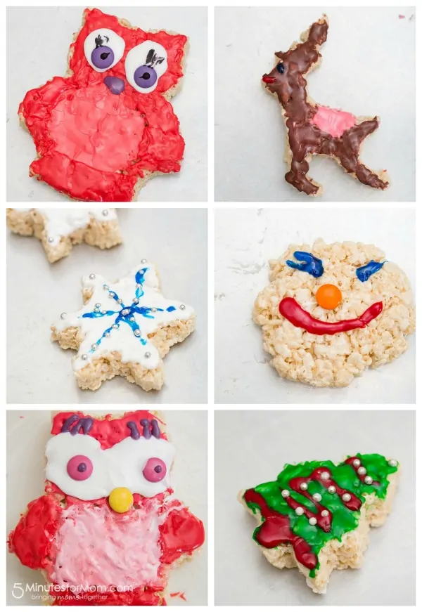 Rice Krispies Treats - cookie cutter treats