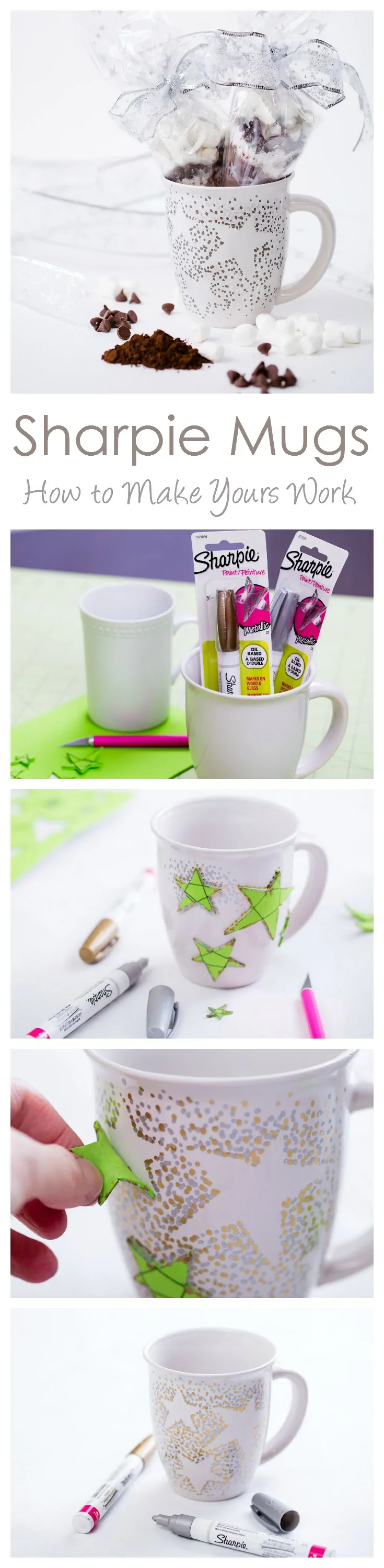 Sharpie Mug with Oil Based Sharpies