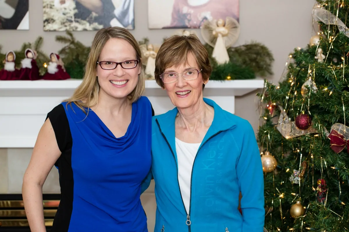 Susan and Joan Christmas Day