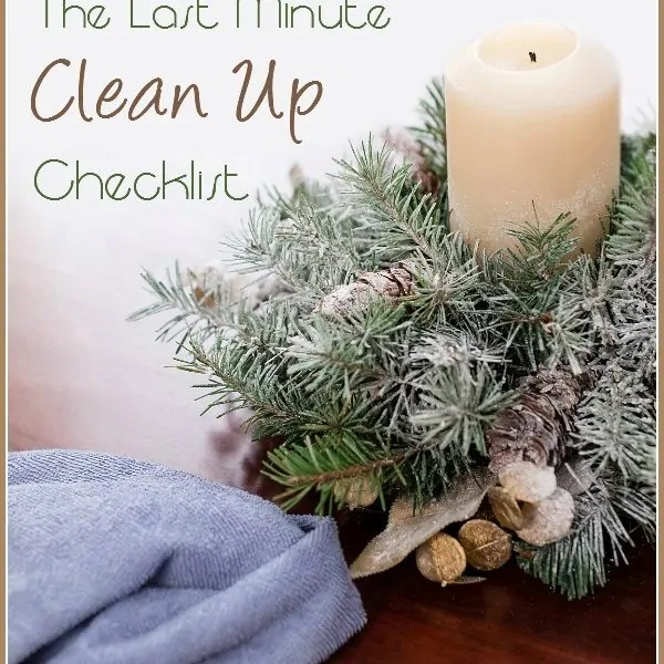 Last Minute Holiday Prep Checklist